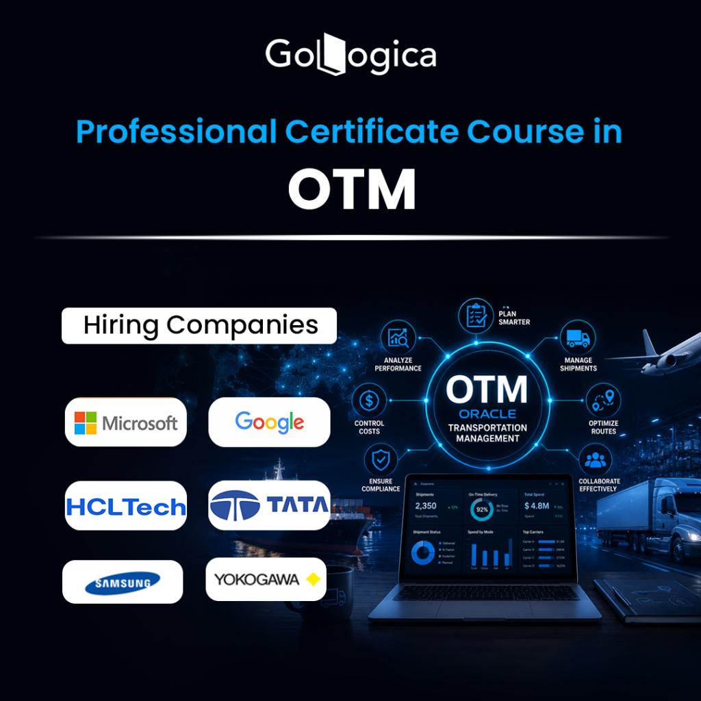 Explore Oracle OTM Online Training for Modern Supply Chains | GoLogica